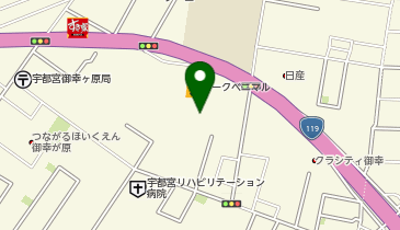 ヨークベニマル御幸ケ原店の地図画像