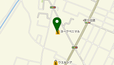 ヨークベニマル西川田店の地図画像