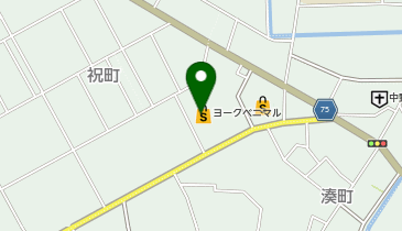 ヨークベニマル栃木祝町店の地図画像