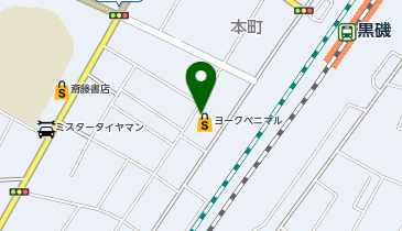 ヨークベニマル黒磯店の地図画像