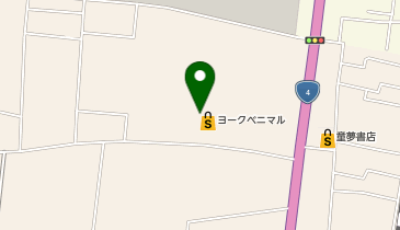 ヨークベニマル石橋店の地図画像