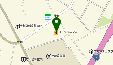 ヨークベニマル石井店の地図画像