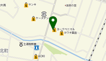 ヨークベニマル土浦真鍋店の地図画像