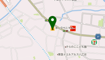 ヨークベニマル真美沢店の地図画像