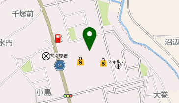 ヨークベニマル大河原店の地図画像