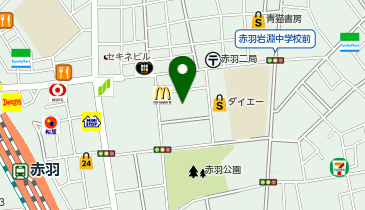 ダイエー赤羽スズラン通り店の地図画像