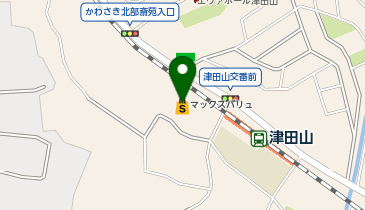 マックスバリュ津田山店の地図画像