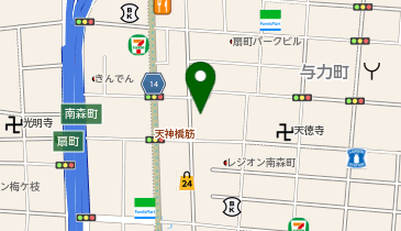 CoDeli天神橋3丁目店の地図画像