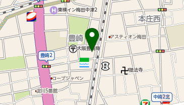 CoDeli豊崎4丁目店の地図画像