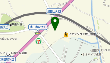 マックスバリュ成田富里店の地図画像
