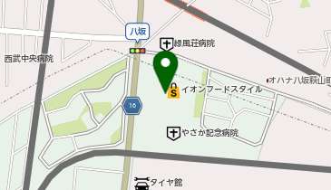 イオンフードスタイル小平店の地図画像