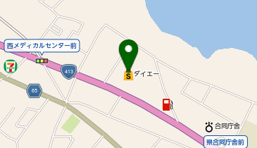 ダイエー津久井店の地図画像