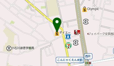 ダイエー小石川店の地図画像