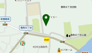 ダイエー豊島団地店の地図画像