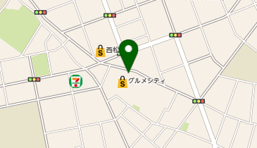 グルメシティ柴又店の地図画像
