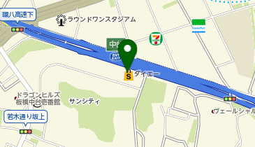 ダイエー板橋サンゼリゼ店の地図画像