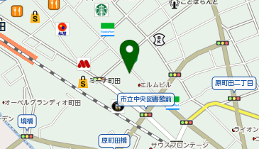 ダイエー町田店の地図画像