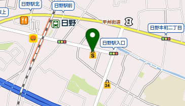 イオンフードスタイル日野駅前店の地図画像
