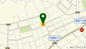 ほっともっと 東谷山店の地図画像