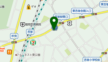 ほっともっと 吉塚店の地図画像