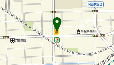 ほっともっと 岡山昭和町店の地図画像