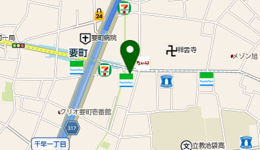 ほっともっと 要町店の地図画像