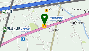 ほっともっと 小郡市役所前店の地図画像