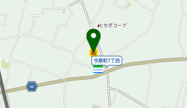 ほっともっと 栃木今泉店の地図画像