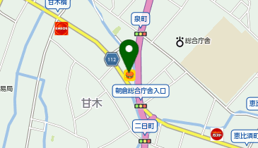 ほっともっと 甘木店の地図画像