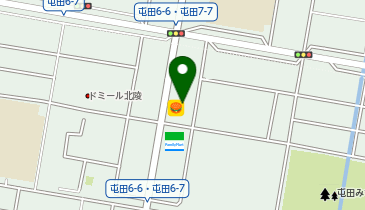 ほっともっと 屯田6条店の地図画像