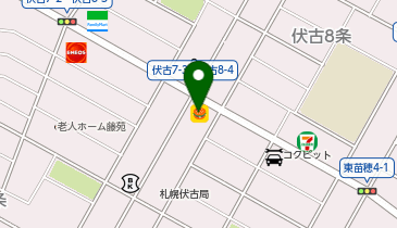 ほっともっと 伏古店の地図画像