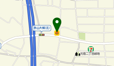 ほっともっと 東松山高坂店の地図画像