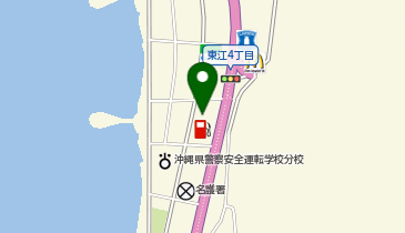 ほっともっと 名護東江店の地図画像