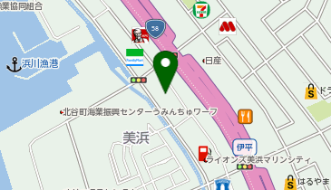ほっともっと 美浜店の地図画像