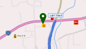 ほっともっと 土居インター店の地図画像