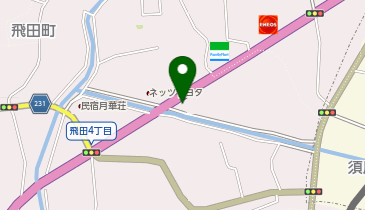 ほっともっと 飛田バイパス店の地図画像