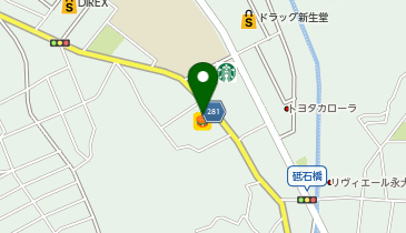 ほっともっと 永犬丸店の地図画像