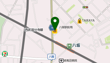 ほっともっと 八坂駅前店の地図画像