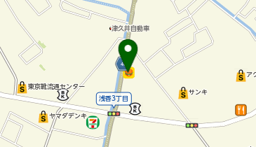 ほっともっと 大田原若松店の地図画像