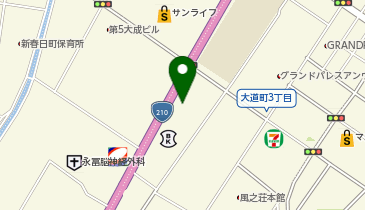 ほっともっと 大道店の地図画像