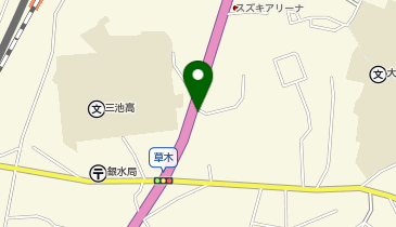 ほっともっと 大牟田草木店の地図画像