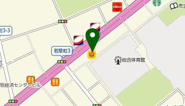 ほっともっと 苫小牧末広店の地図画像