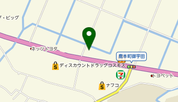 ほっともっと 山鹿御宇田店の地図画像