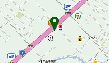 ほっともっと 山口吉敷店の地図画像