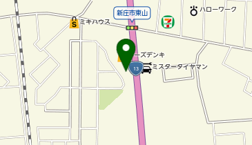 ほっともっと 新庄バイパス店の地図画像