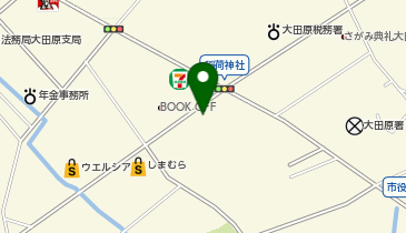 ほっともっと 大田原本町店の地図画像