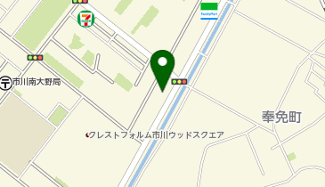 ほっともっと 市川南大野店の地図画像