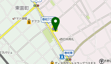 ほっともっと 山田店の地図画像