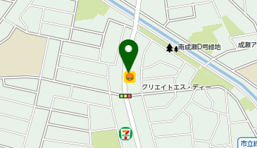 ほっともっと 町田南成瀬店の地図画像