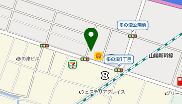 ほっともっと 多の津店の地図画像